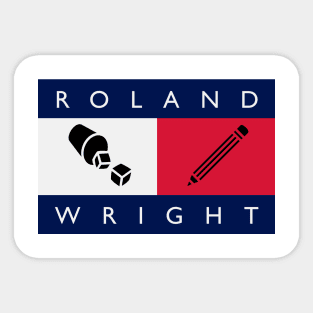 Roland Wright Sticker